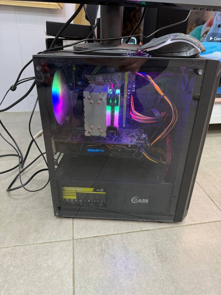 Системный блок Intel Xeon E5-2650 V4/16/512ssd/Asus Radeon RX580