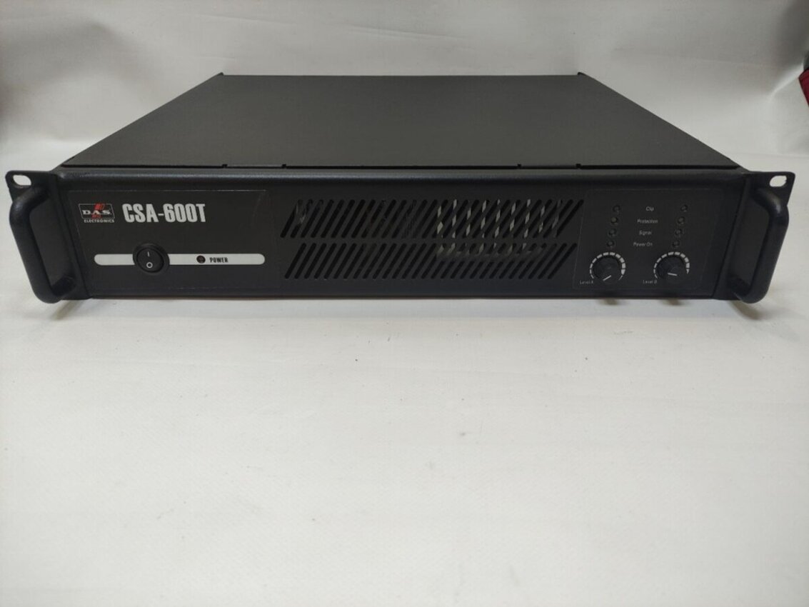 Усилитель das audio sca-600t 2x300wt