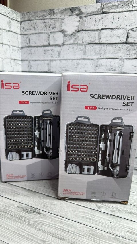 Набор отверток для электроники 117 в1